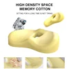 Memory Foam Pillow Cushion Chair Cushion Protection Hip Butt Hemorrhoids Seat Cushion Office Chair Cushion Long-sitting 6