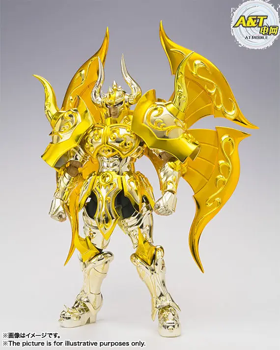 

Bandai модель Saint Seiya Myth Cloth Ex Soul Of Gold Sog Taurus "Рыцари зодиака" металлическая Броня Аниме Action Gifts