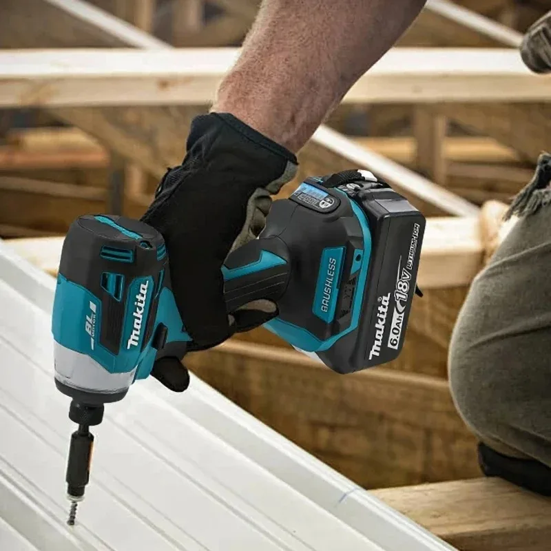 Makita DTD173 Brushless Impact Driver Rechargeable Screwdriver Drills Cordless Power Tools 18V BL Motor Tools Makita DTD173 Brushless Impact Driver Rechargeable Screwdriver Drills Cordless Power Tools 18V BL Motor Tools