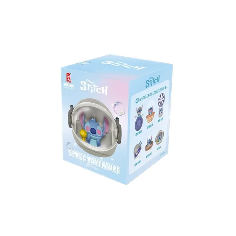 디즈니 스티치 릴로 & 스티치 셔틀 시리즈 서프라이즈 블라인드 박스 스티치 귀여운 카와이 데스크탑 장식 인형, 신비한 상자 선물, 신제품