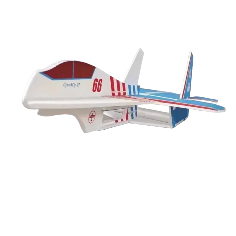 Su27mini Rc Beginner Training Plane 56cm Small Model Airplane KIT Remote Control Fixed Wing Crash Resistant Magic Board Glider 5