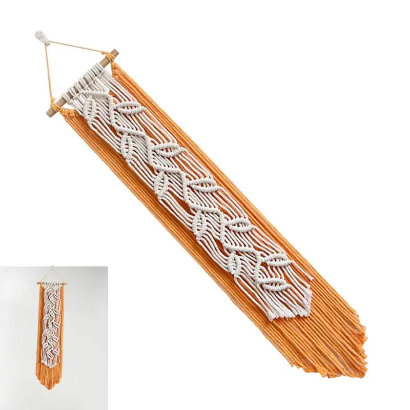 

Boho Macrame Wall Elegant Bedroom Wall Decor Woven Macrame Elegant Wall Decor For Bedroom Bohemian Woven Yarn Tassel Tapestry