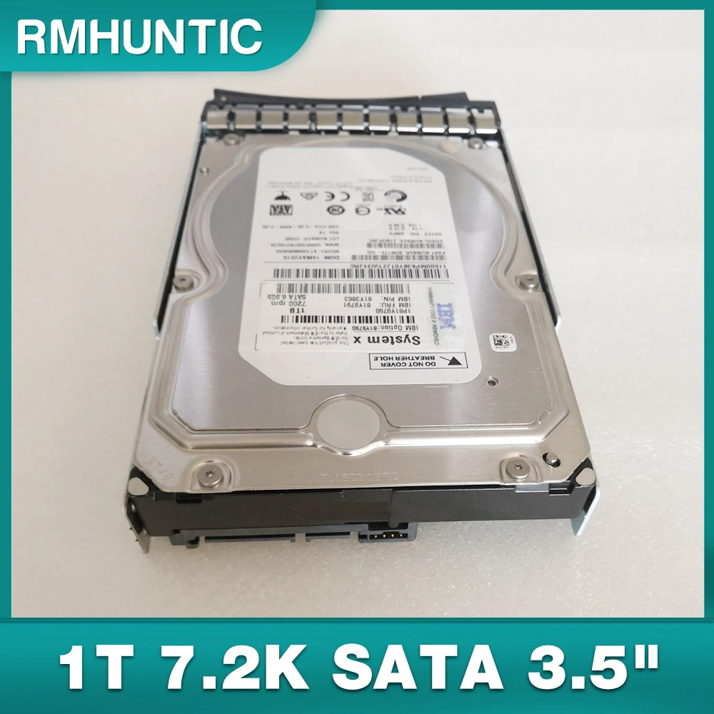 

For IBM Server Hard Disk X3650M4 M5 81Y9791 81Y9790 1T 7.2K SATA 3.5"