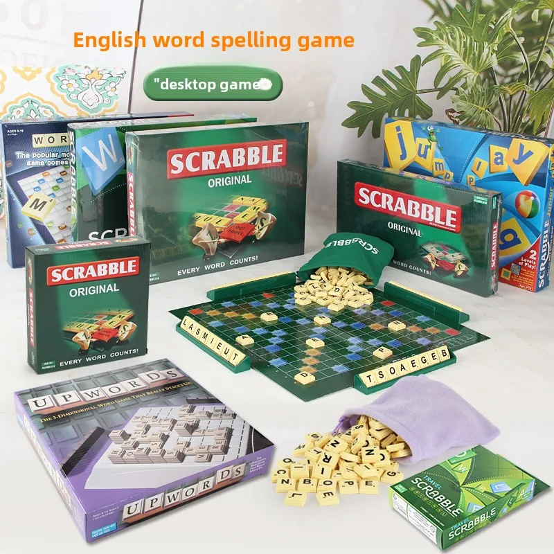 English Spelling Dragon Block Alphabet Chess Children's Early Education English Alphabet Spelling Game Puzzle Desktop Game board game board game toy
