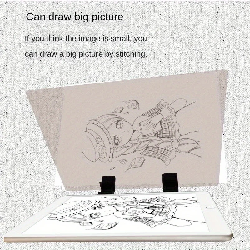 Painting Optics Copying Drawing Board Translucent Painting Drawing Drawing Mobile Tablet Projection Sketching Tool Stand