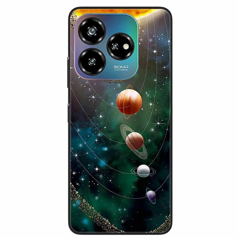 Cartoon Silicone Soft Phone Case - Protective Cover Bag in Vibrant Design