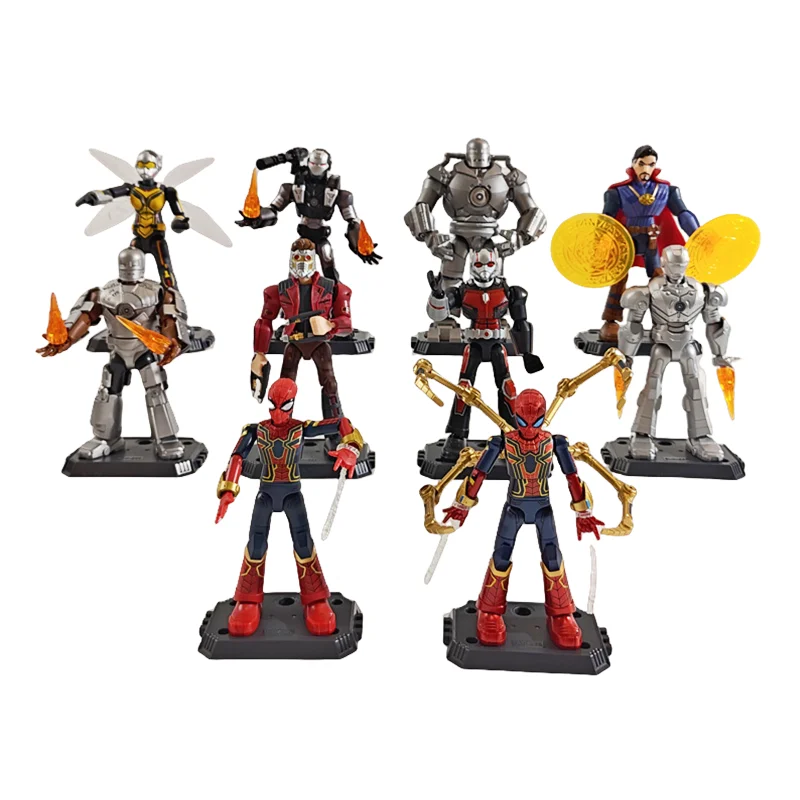 Blokees Marvel Superhero Building Block Avengers Spider-Man Iron