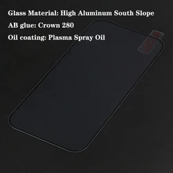 Premium Privacy Full Screen Protector - Tempered HD Clear Glass Film, Pack of 1 - 5 Pieces - iPhone 15 (HBGL Glass)