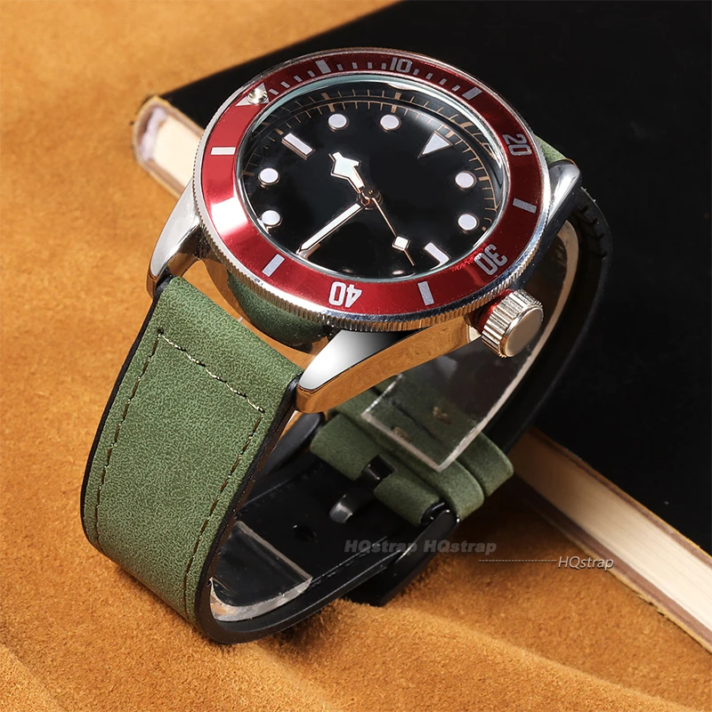 Elegant Quick Release Leather Watch Band – Premium Replacement Wrist Strap
