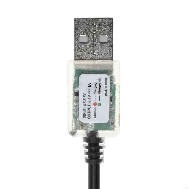 Bicycle Light Battery Pack 5v Usb To 8.4v DC Plug Charging Cable