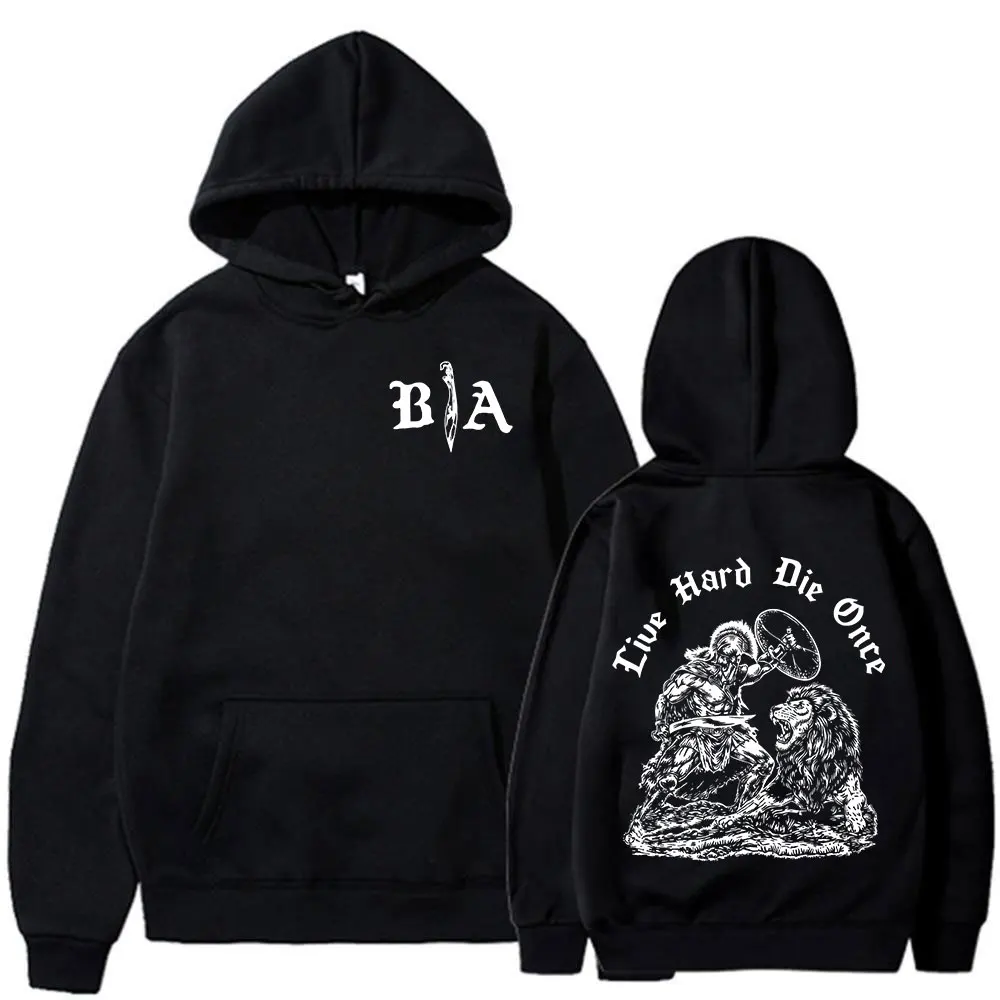 Die Once 2026 Brothers in Arms Doppelseitig bedruckte Hoodies für Männer und Frauen, modische Sweatshirts, übergroße Langarm-Pullover