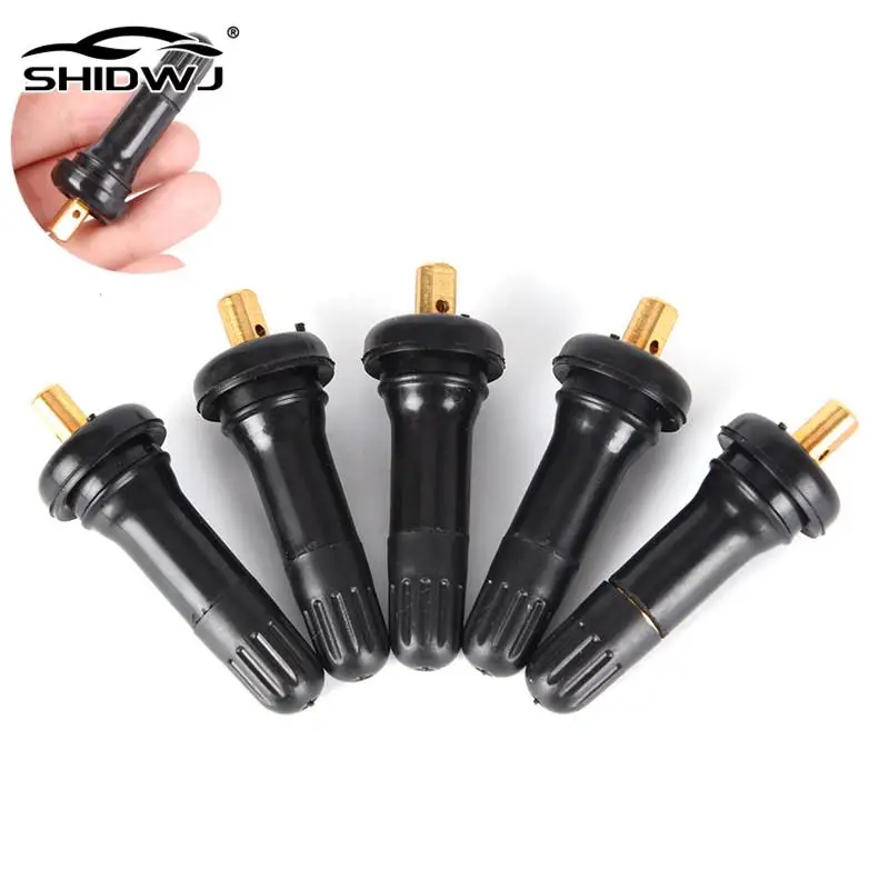 

Система контроля давления в шинах TPMS 1 шт., противовзрывная застежка для клапанов в шинах, из резины и чистой меди