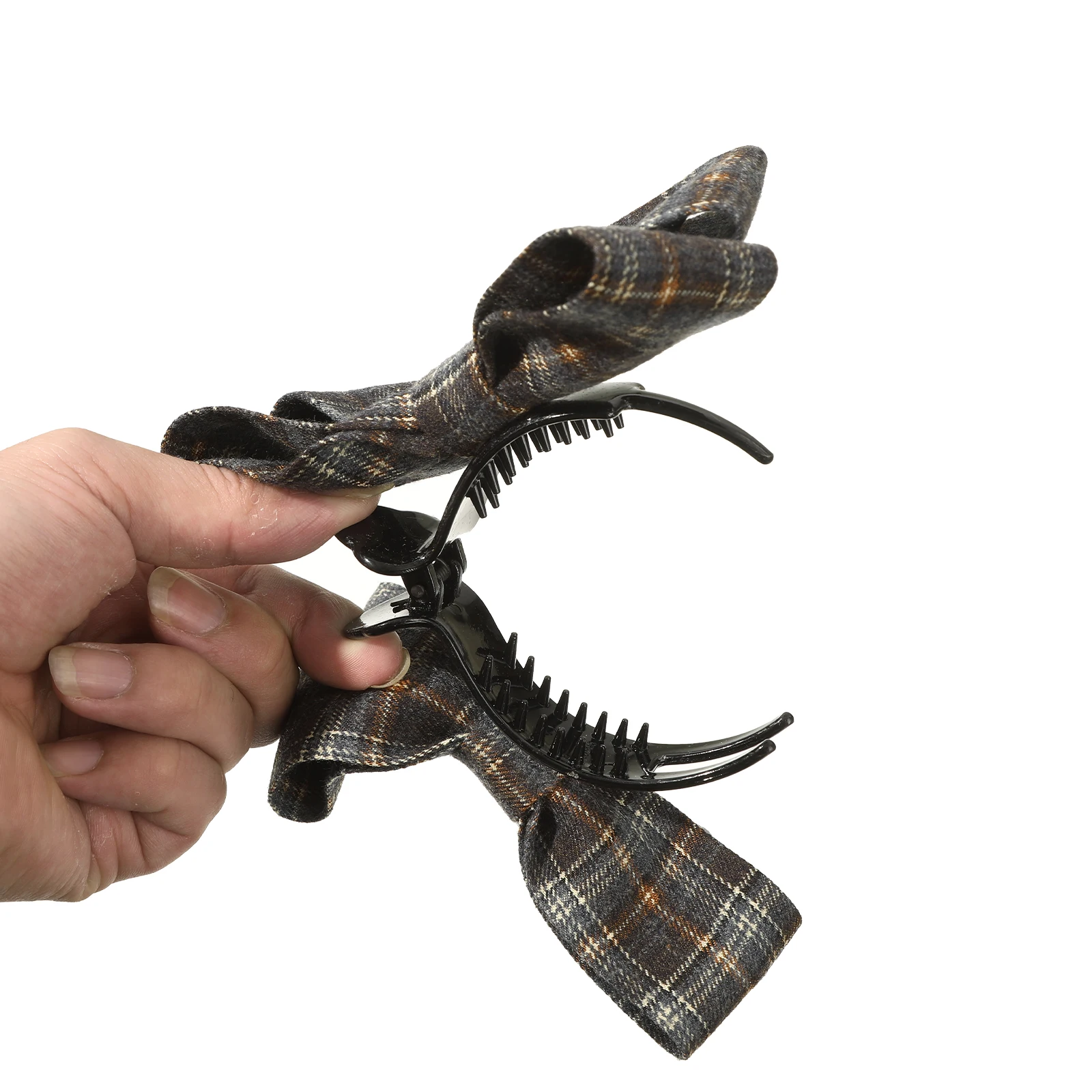 Ladies Elegant Bow Hair Clip Korean Fashion Hairgrip Ponytail Clips Women Girls Party Travel Barrettes Hair Accessories Headwear