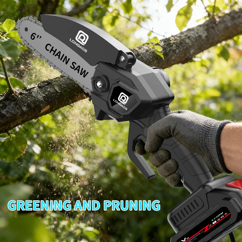6-Inch Cordless Mini Chainsaw 6