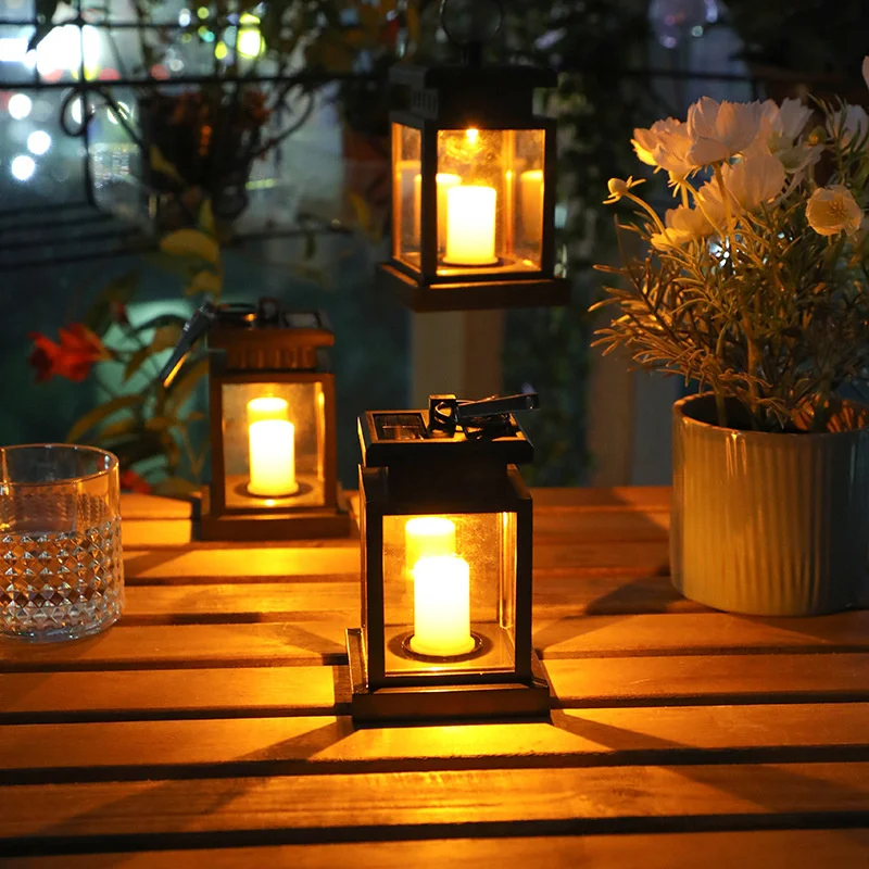 Outdoor Solar Candles Lanterns Solar Candle Lights Garden Solar
