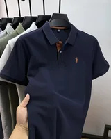 Marque haut de gamme 100% coton manches courtes polo shirt hommes été mode Designer nouveau poney broderie Casual t - shirt mode hommes 6