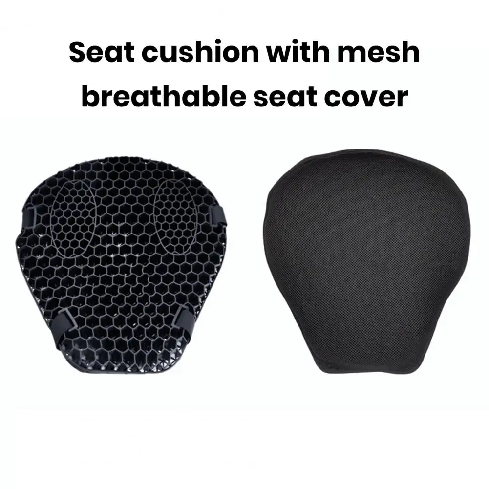 Pressure Relief Seat Cover Gel Cushion Cover Motorcycle Seat Cushion 3d Honeycomb Design for Shock Absorption Breathability pressure relief seat cover gel cushion cover motorcycle seat cushion 3d honeycomb design for shock absorption breathability