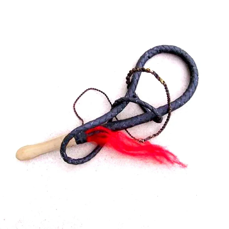 Wooden Handle Shepherd Whip Shaolin Whip Performance Fitness Snake-Shaped Kungfu Martial Arts Supplies