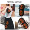 AC DC Rock Glasses Case Unisex Travel Heavy Metal Music Reading Box Protector Eyeglasses Box 6