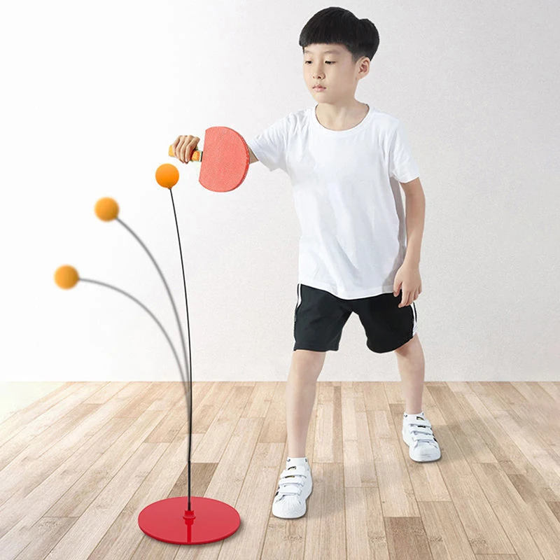 Table Tennis Training Set 1Set Table Tennis Training Device Table Tennis Set Portable Parent-child Entertainment Fitness Training Home Eyesight Workout