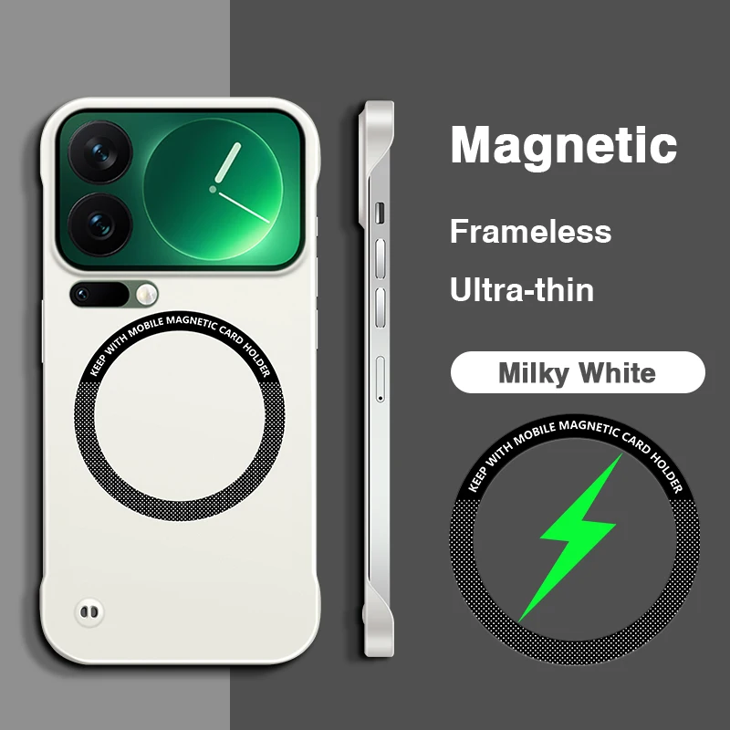 Luxury Frameless Magnetic Holder Lightweight Phone Case