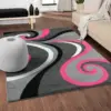 Modern Swirls Carpet for Living Room Home Decor Sofa Table Large Area Rugs Anti-slip Hallway Balcony Rugs Bedroom Floor Mat 5