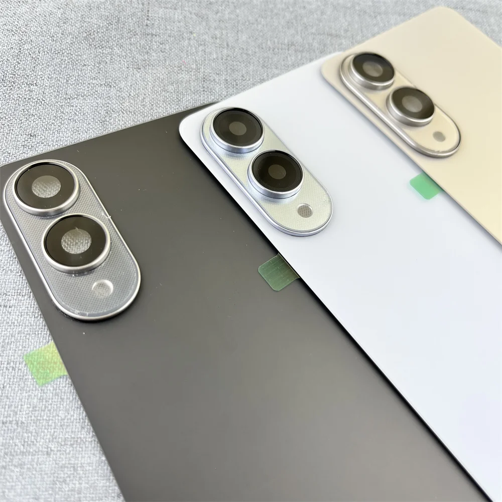 삼성 갤럭시 S25 엣지 S25edge SM-S937U 유리 후면 배터리 커버 후면 도어 하우징 케이스 교체 부품 (카메라 렌즈 포함)