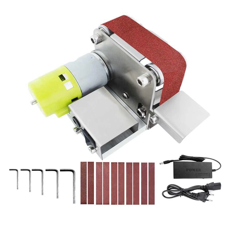 belt-sander-stainless-steel-belt-sander-220v-7-variable-speed-for-polishing-wood-eu-plug