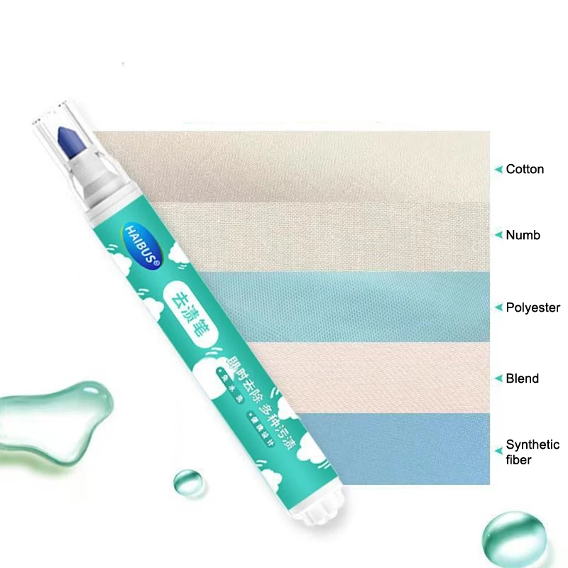 1 stücke Magie Kleidung Fleck Entfernung Stift Tragbare Waschen Kostenloser Öl Rotwein Fleck Entferner Marker Stift Für Kleine Fettige schmutz – Detail 6