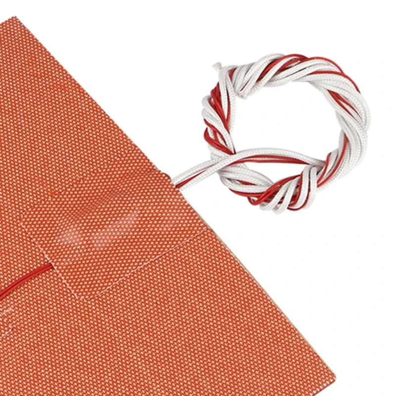 

Silicone Heated Bed Heating Pad Waterproof 200x200mm 220V 500W for 3D Printer Ender3 cr10 Parts Hot Bed Pad Replace