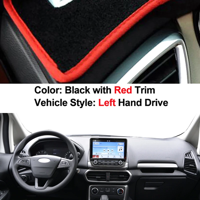 Instrument Platform Mat Auto Dashboard Cover Voor Ford Voor