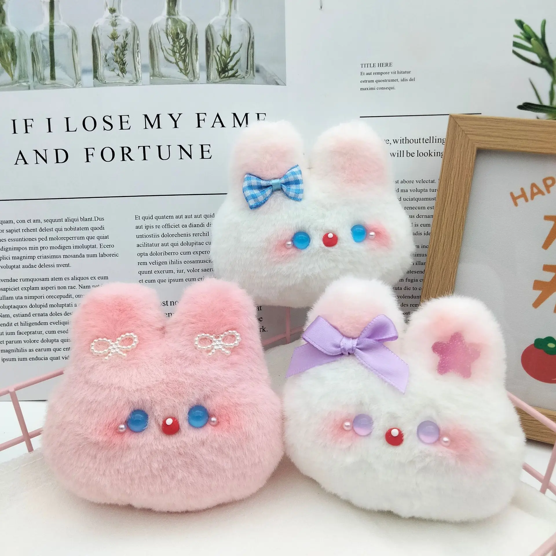 

Новинка, милый модный креативный подвесной брелок, Красивые Украшения, мягкий модный брелок, Забавный декоративный подарок на день рождения