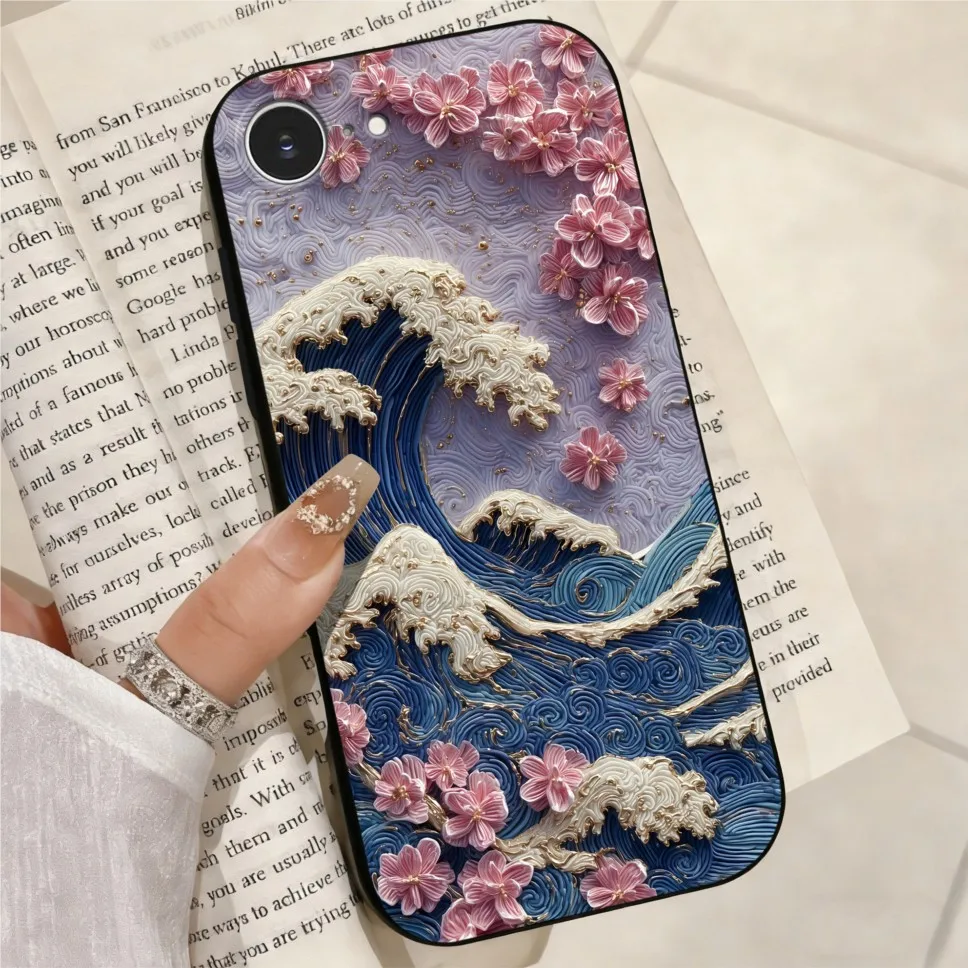 Sleek Full Protection Silicone Phone Case with Modern Design