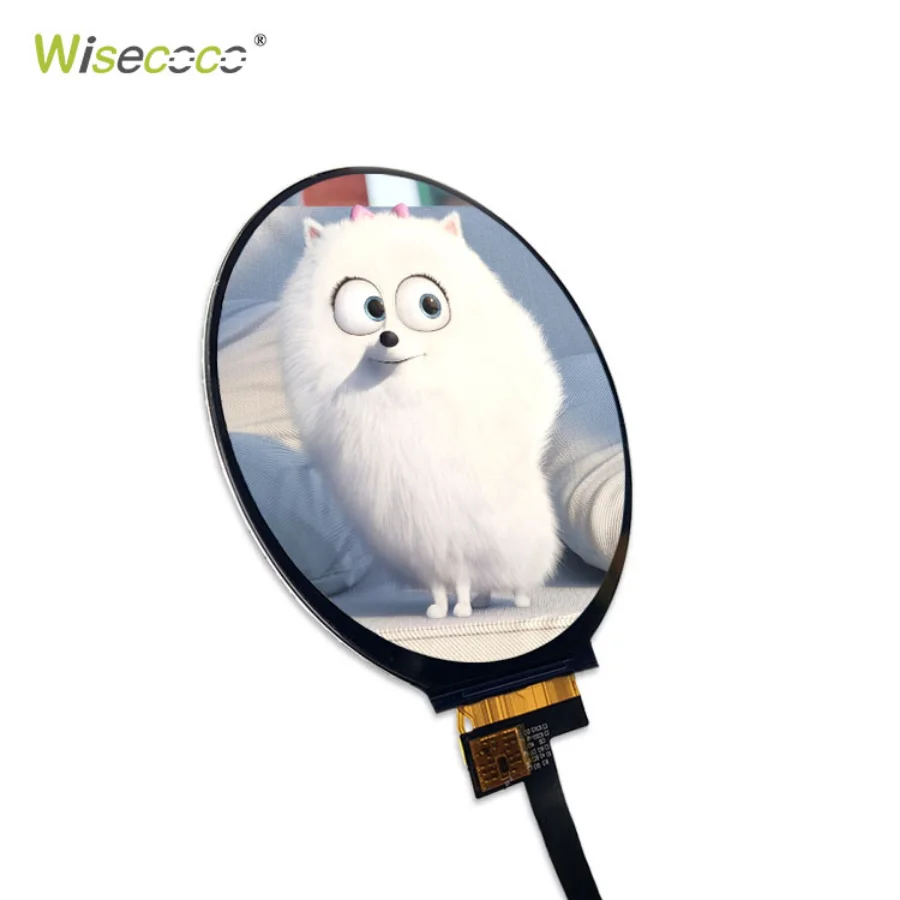 Wisecoco-painel Módulo de Display Lcd Redondo para Casa Inteligente Circular Tft Ips ev Mipi Driver Board 720x720 - Imagem 3