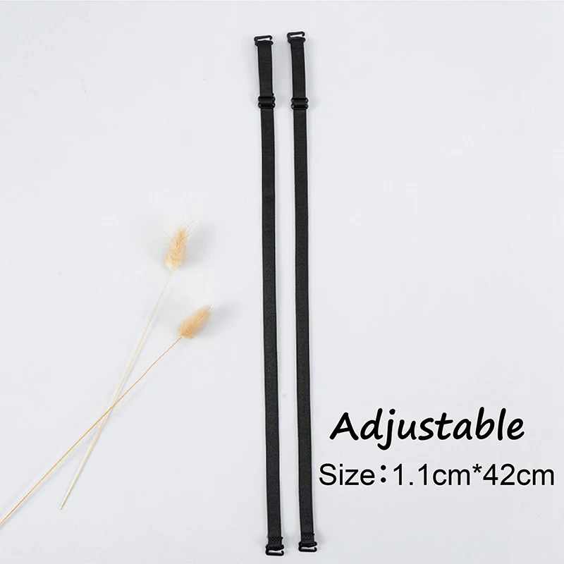 Bra Straps 1/3Pair Women Slip Resistant Bra Straps Women Double Shoulder Elastic Brassiere Lady Bra Strap Accessories Lingerie