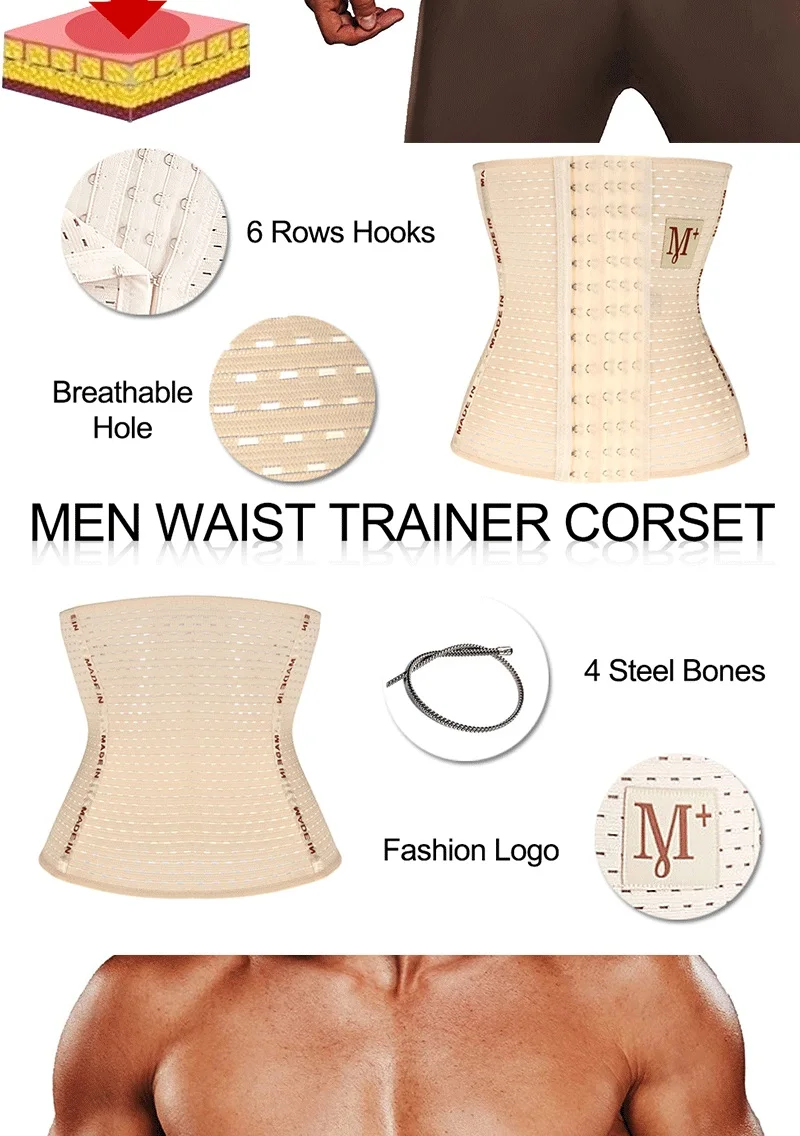 Waist Trimmer Belly-Belt Slimming Girdle Corset-Body Shaper for men, Free  Shipping