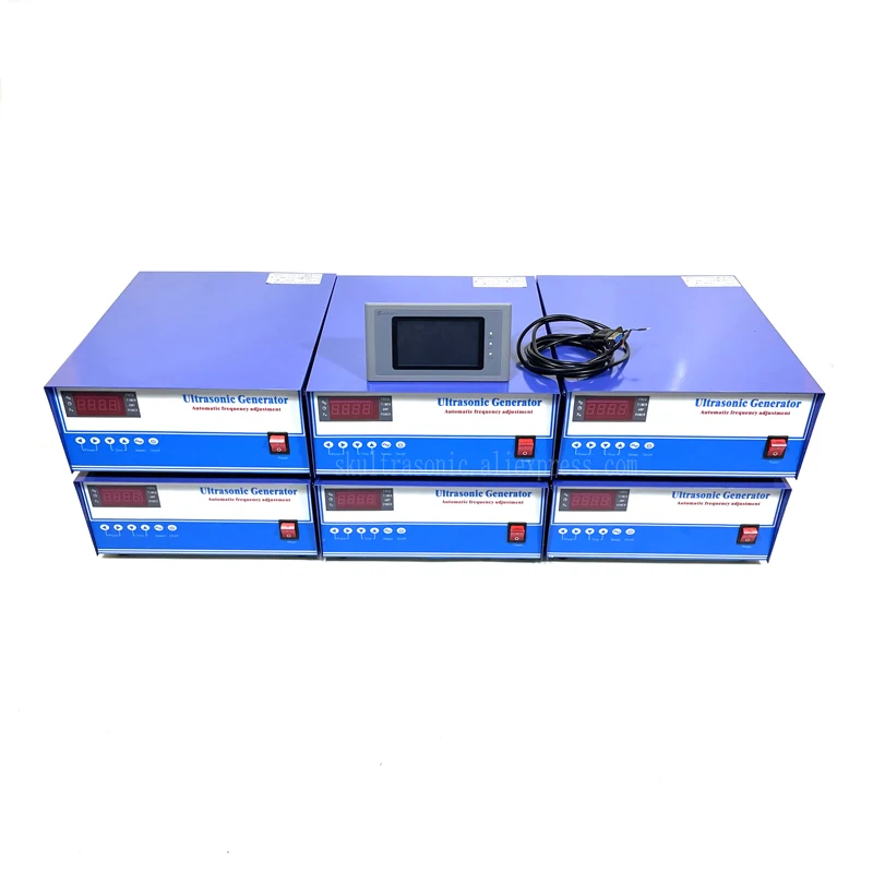 

Ультразвуковой генератор высокой мощности 18000 Вт с управлением связью RS485, несколько чистящих машин