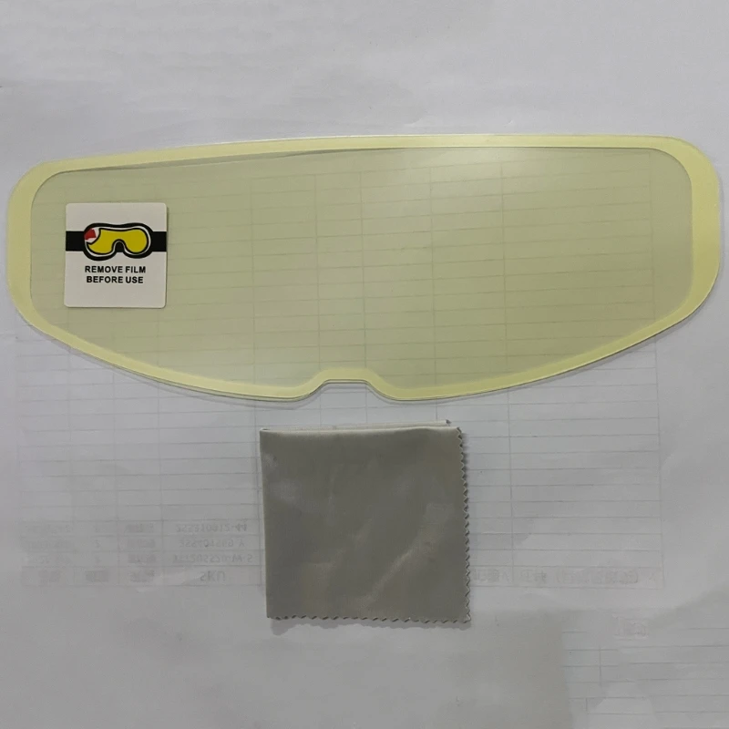 

Helmet Clear Anti-Fog Patches Rainproof Protective Film Universal Lens Film Motorcycles Visor Fog Resistant Shield