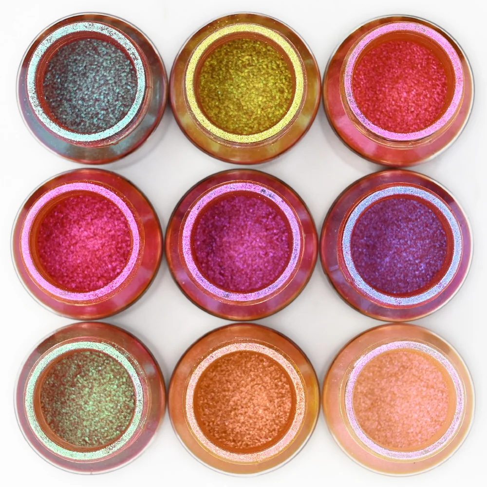 10g Mirror Chameleon Chrome Nail Powder 3D Resin Magic Glitter Chameleon Powder Blue/Purple/Merimaid Dust