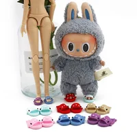 For 15-17cm Cute Labubu Shoes Slipper Sandal Sneakers Labubu Doll Shark Accessories Labubu Korea Kpop Exo DIY Girls Gift 1