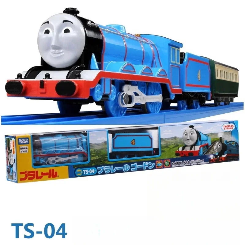 TAKARA TOMY simulates TS Streamlined Thomas Gordon James Henri Sino electric train toy model, toy for boys,holiday gift for kids 5
