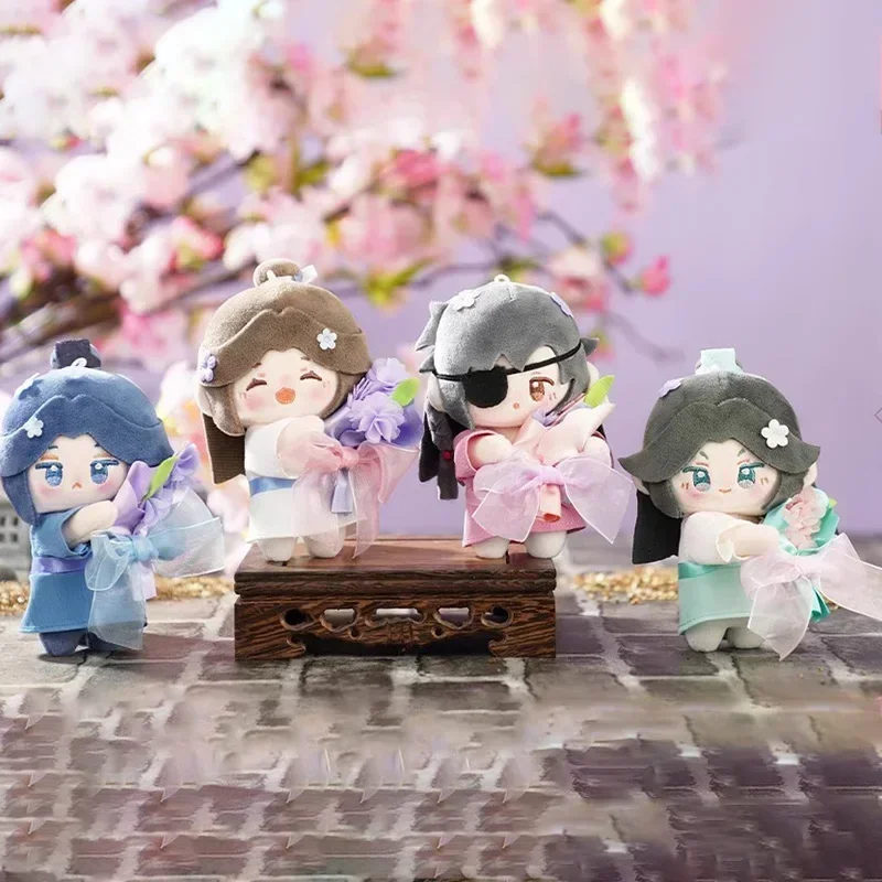 

Pre-Sale 12cm Minidoll Tian Guan Ci Fu Xie Lian /Hua Cheng Anime Surrounding Embroidered Flower Series Plush Doll Bag Pendant