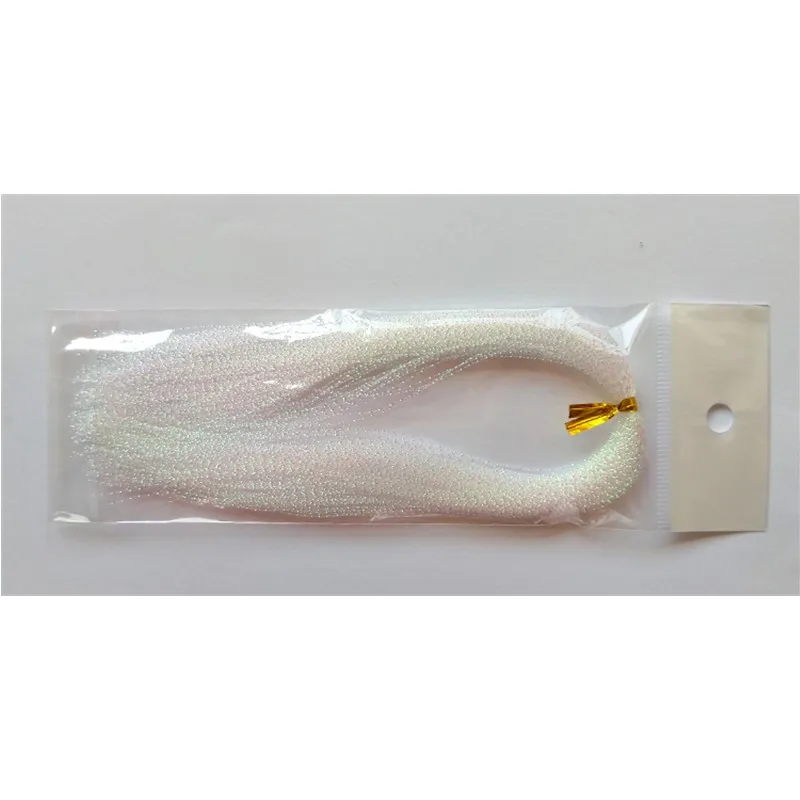 Crystal Shining String Hook Lure Assist Fly Fishing Tool Luminous Silk Twisted Strand String Tying Lure Flies Accessories 1pc