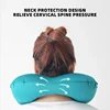 U-Shape Travel Pillow New Pres Inflateble Pillow Neck Portable Folding Outdoor Traveling Car Airplane Inflate Ring Neck Pillows 3