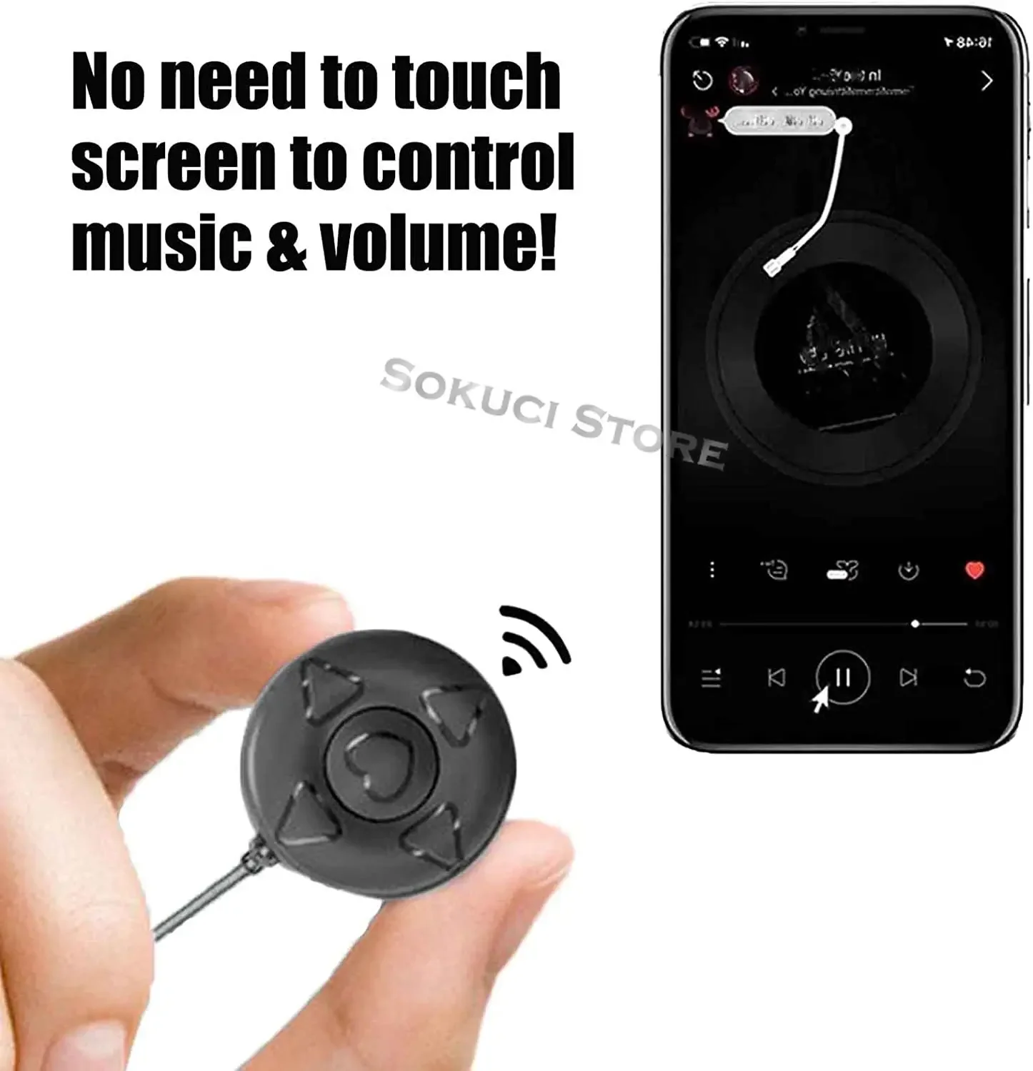 Kindle Page Turner for Kindle Kobo Bluetooth E-Reader Clicker TikTok  Scrolling Remote Camera Shutter Release for Smartphones - AliExpress