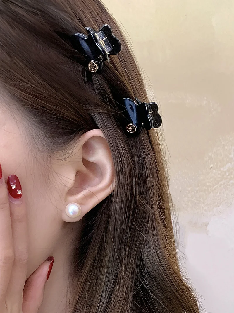 Mini Acetat Haar Klaue Clip Nette Exquisite Kleine Größe Haar Klemme Greifen Elegante Seite Pin Haarnadel Haar Clips Frauen Haar Zubehör – Detail 5
