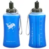 Soft TPU Collapsible Water Bottle, Large Volume, Hiking, Camping, Cycling, Running, Outdoor Sports, 750ml 6