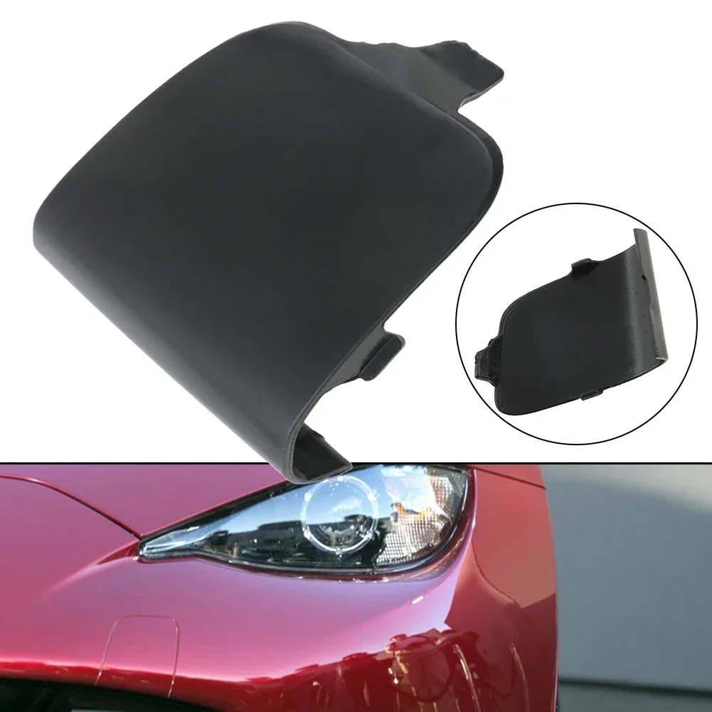 Car Tow Hook Cover 1pc Front Bumper Towing Hook Eye Cover for Mazda MX-5 Miata 2016-Replacement