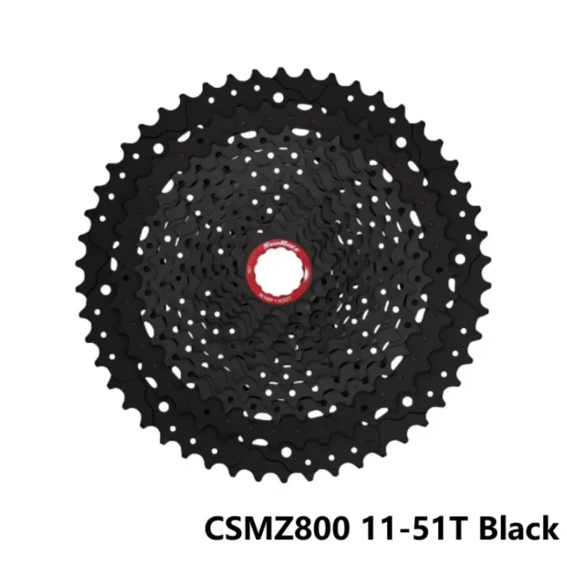 SunRace CSMZ800 11-51T Cassette 12 Speed 51T MTB Flywheel For Mountain Bicycle HG-Spline 12S A7075 Sprocket Mountain Bicycle