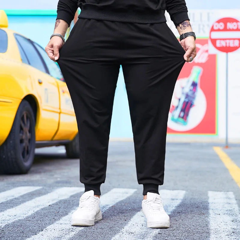 Summer Casual Pants For Men Oversize Sports Pants Breathable Quick Dry Mens Joggers Camouflage Sweatpants Big Fat Trousers 10XL 6